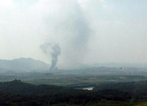 کره شمالی دفتر ارتباط بین کره ای را در نزدیکی مرز جنوب منفجر کرد