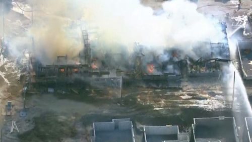 آتش سوزی در ویتبی 