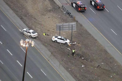 تصادف بزرگراه QEW در محدوده برلینگتون باعث کشته شدن 2 زن و جراحت 3 مرد شد