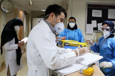 آخرین وضعیت ویروس کرونا در ایران : ۷۹۳۱ بیمار جدید کووید۱۹ و ۳۶۸۹ بیمار بستری در بخش مراقبت های ویژه