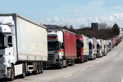 بیش از 500 کامیون در مرز ایران و ترکیه در صف خروج گیر کرده اند