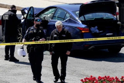 افسر پلیس آمریکا در پی حمله خودرو به ساختمان کنگره ایالات متحده کشته شد