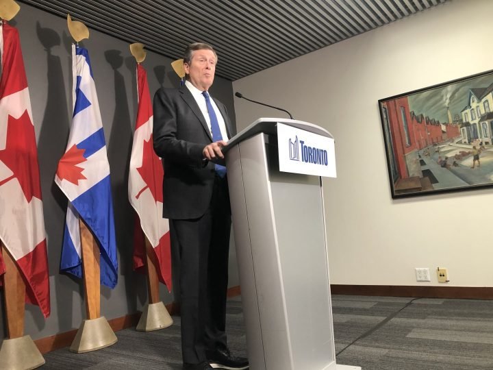 "جان توری" شهردار تورنتو اعلام وضعیت اضطراری کرد