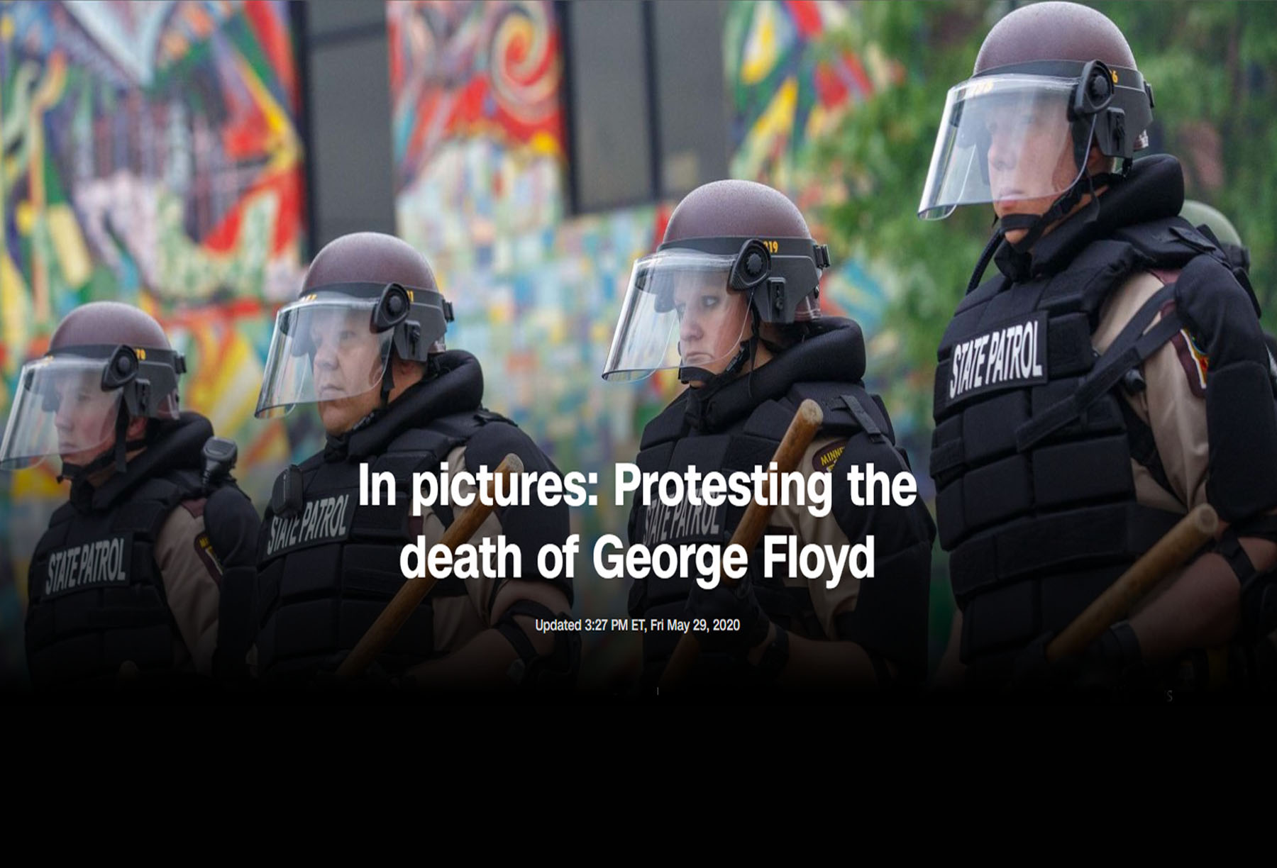 گزارش تصویری : تداوم اعتراضات خشونت‌آمیز در مینیاپولیس در اعتراض به مرگ یک سیاه‌پوست