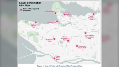 نوشیدن الکل در پارک ها : تصمیم گیری در مورد برنامه آزمایشی در ونکوور
