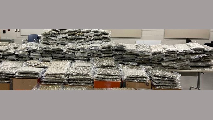 پلیس مواد مخدر : کشف بیش از 500 پوند ماریجوانا و دستگیری 6 نفر در تورنتو