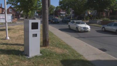 دوربین های کنترل سرعت 8000 برگ جریمه طی دو هفته در تورنتو صادر کردند