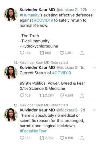 پزشک انتاریو پس از توییت در رابطه با کووید19 مورد انتقاد سایر پزشکان قرار گرفت
