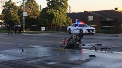 پلیس منطقه پیل : مرگ یک موتورسوار درپی تصادف با یک کامیون در برمپتون