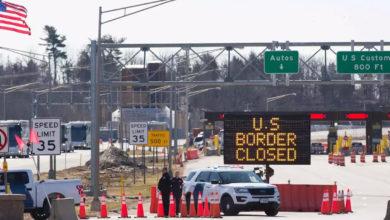 مرز امریکا و کانادا یک ماه دیگر مسدود ماند / ممنوعیت سفرهای غیر ضروری