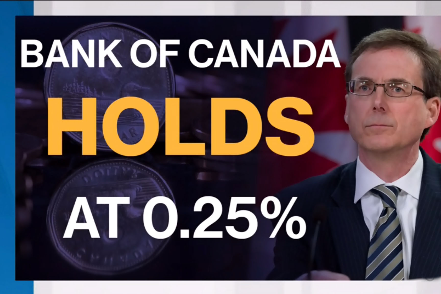 بانک مرکزی کانادا نرخ بهره اصلی ( پایه ) را ثابت نگه داشت