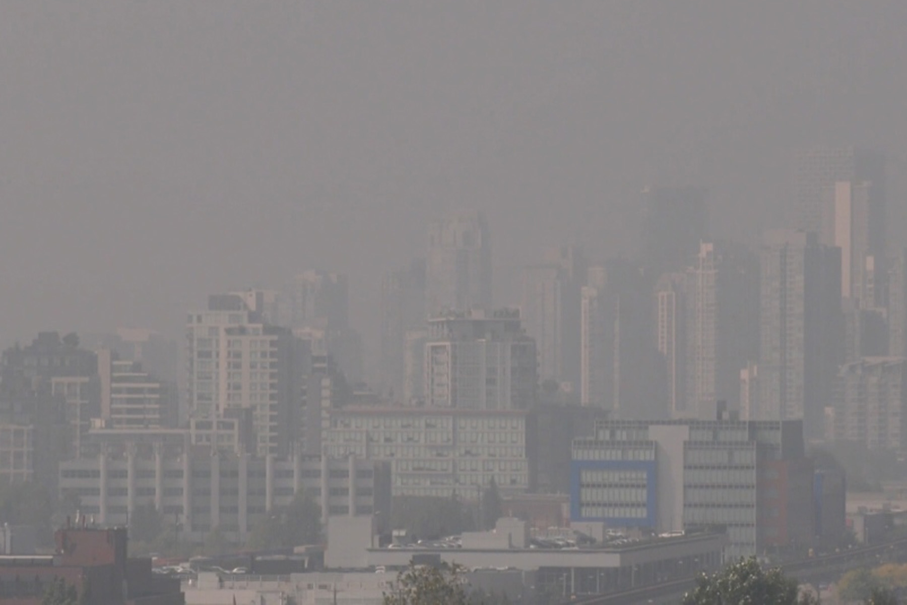 کیفیت هوای ونکوور بدنبال آتش سوزی گسترده کالیفرنیا در بین بدترین هواهای جهان