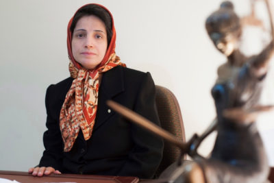 نخست وزیر کانادا از نسرین ستوده ، فعال حقوق بشر ایرانی حمایت کرد