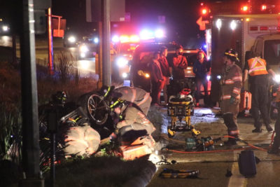 سرعت و شرایط جاده باعث تصادف و کشته شدن راننده خودرو لوکس اسپورت شد