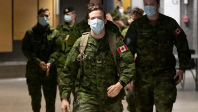 ارتش کانادا : 220 نفر از نظامیان کانادایی به کووید19 مبتلا شدند