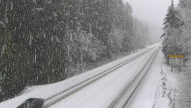 بارش برف ، هشدار در خصوص وقوع کولاک و طوفان در بزرگراه های خارج از ونکوور