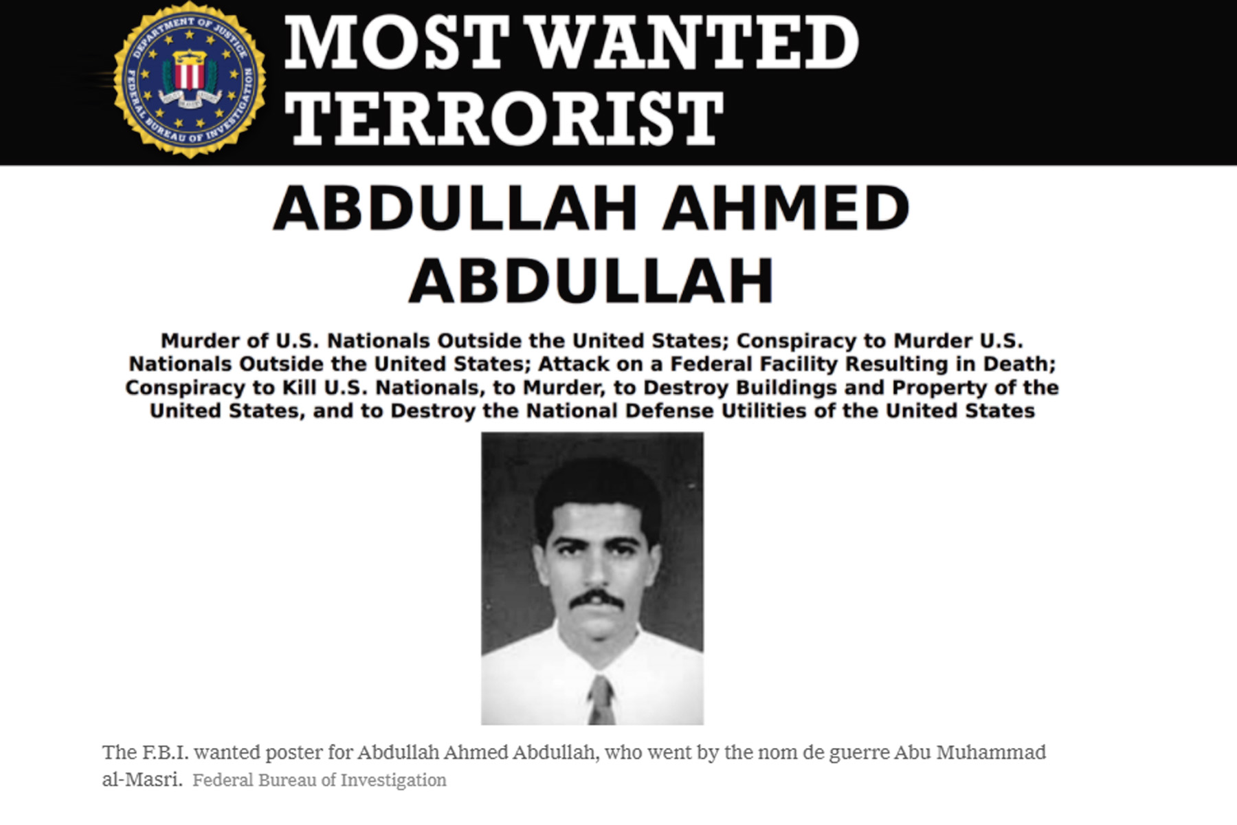 مرد شماره 2 القاعده ، متهم در حمله به سفارت آمریكا ، در ایران كشته شد