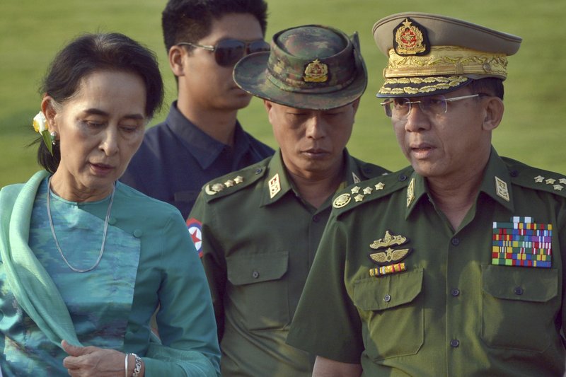حکومت نظامی در میانمار ؛ خبرها حاکی از بازداشت آنگ سان سوچی است