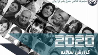 گزارش سال ۲۰۲۰ مجمع فعالان حقوق بشر در ایران