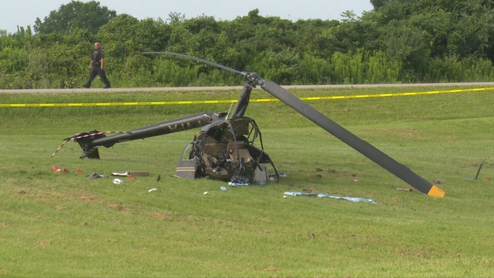 سقوط هلیکوپتر در برنتفورد انتاریو در حال بررسی است