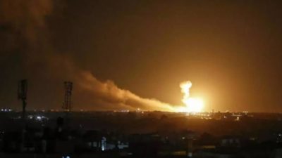 حمله موشکی اسرائیل به مواضع شبه‌نظامیان ایران در قنیطره سوریه ؛ انفجارها تلفات جانی نداشت