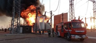 ترانس برق نیروگاه سیکل ترکیبی نیشابور آتش گرفت : علت قطعی مداوم برق در ایران فرسودگی و عدم تعمیرات عنوان شده است