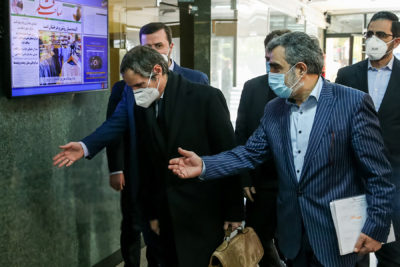 مدیرکل آژانس بین المللی انرژی اتمی برای گفتگو با مقامات ایرانی وارد تهران شد
