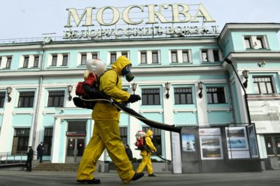 تعطیلی فروشگاه ها و مدارس مسکو در پی ثبت بالاترین رقم مرگ و میر در روسیه