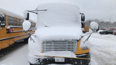 تصویر از مدارس تورنتو، منطقه یورک و بخش های دیگری از انتاریو به دلیل بارش برف تعطیل شدند و کلاسها آنلاین برگزار خواهد شد