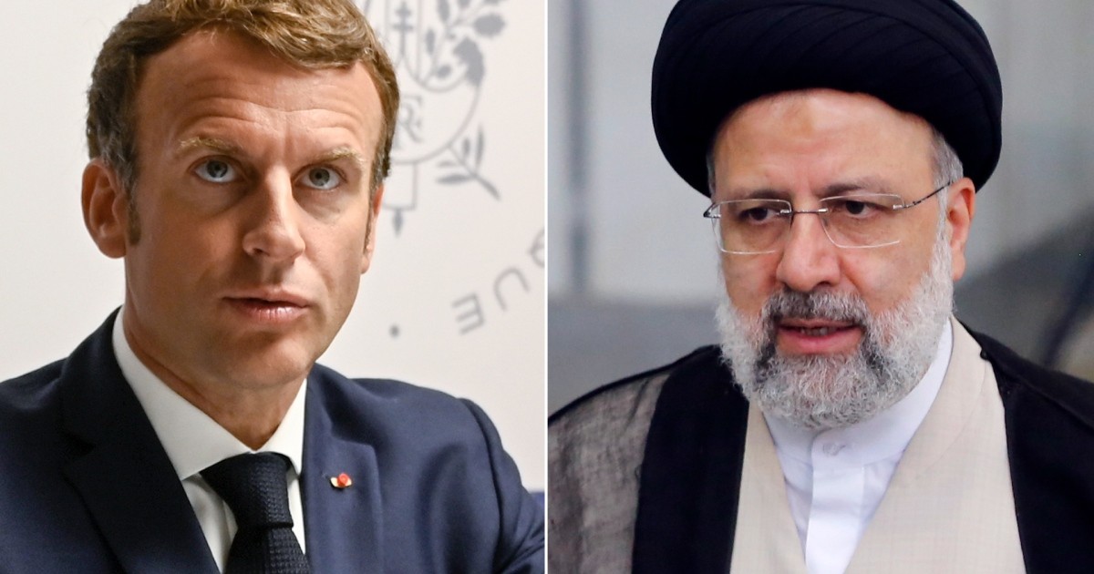 درخواست رئیس جمهور فرانسه از ابراهیم رئیسی برای موافقت با احیای برجام