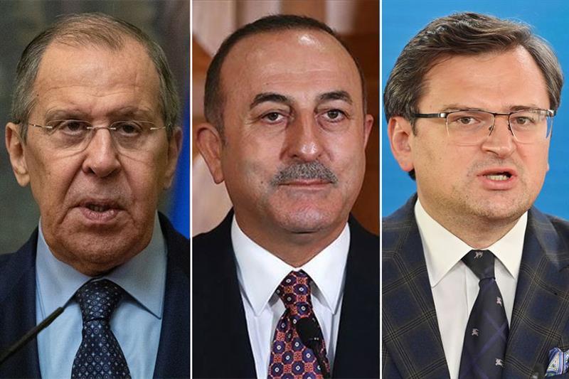 وزیران خارجه روسیه و اوکراین روز پنجشنبه با حضور وزیر خارجه ترکیه در آنتالیا دیدار خواهند کرد