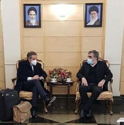 مدیرکل آژانس در تهران: احیای برجام بدون حل شدن مسائل پادمانی غیرممکن است