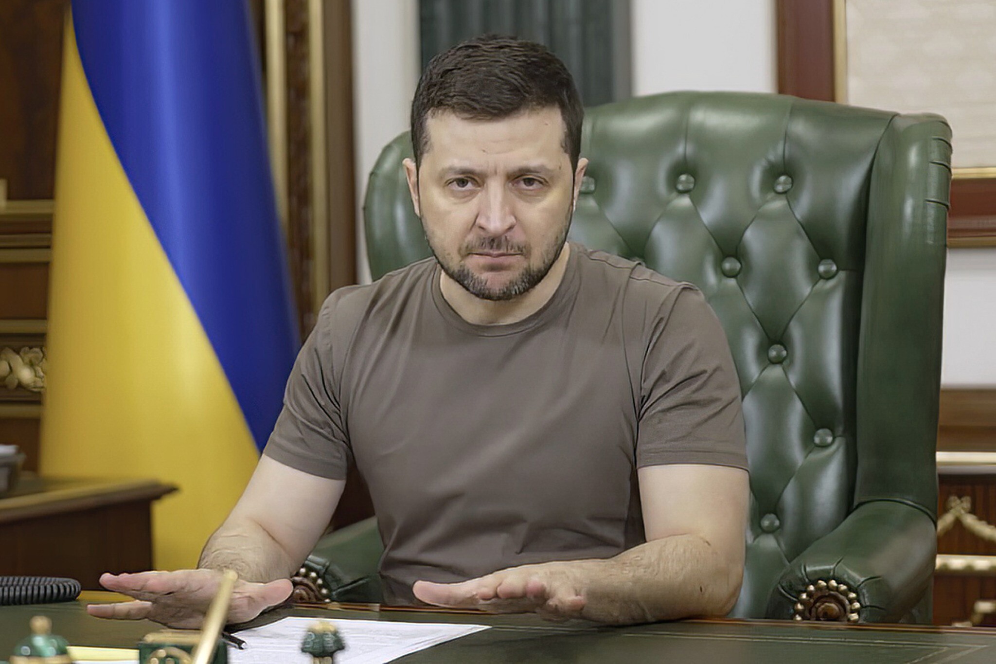 ولودیمیر زلنسکی می‌گوید قبول دارد که برای پیوستن اوکراین به ناتو «در بازی» وجود ندارد