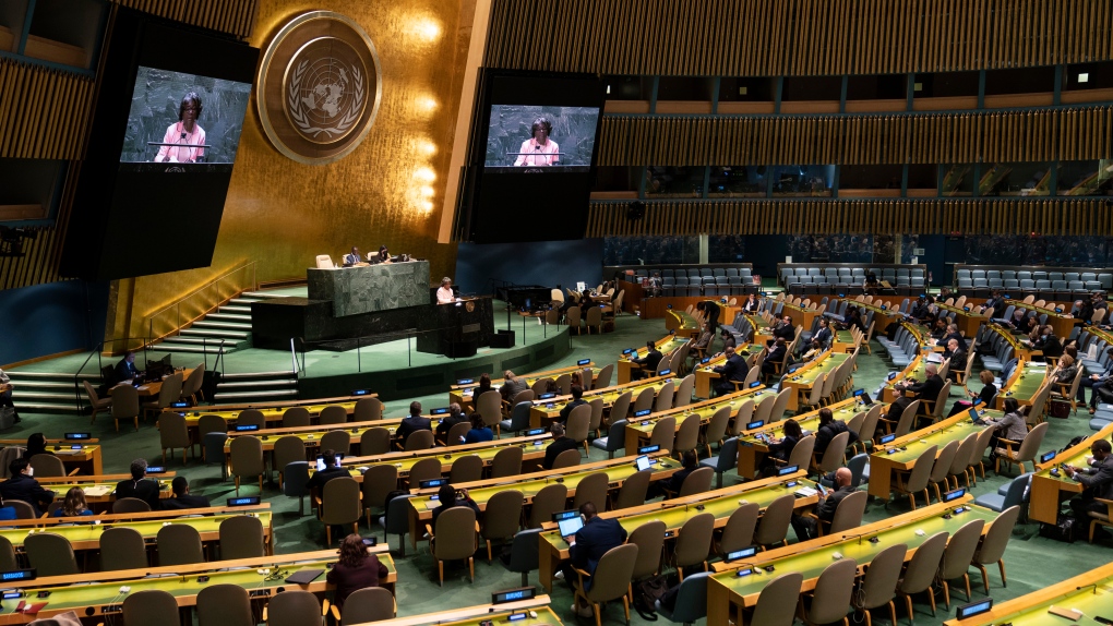 سازمان ملل عضویت روسیه در شورای حقوق بشر را تعلیق کرد