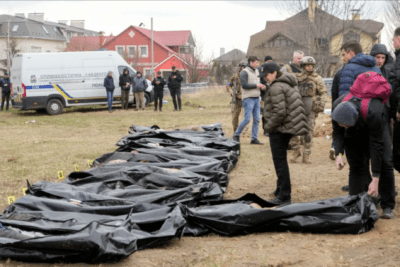 رئیس پلیس پایتخت اوکراین از کشف بیش از 900 جسد غیرنظامیان در منطقه کی‌یف خبر داد