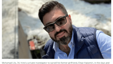 الناز حاج‌تمیری قبل‌از ربوده شدن توسط کارآگاه خصوصی تحت استخدام دوست پسر سابق تحت نظربود