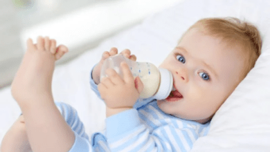 تصویر از کمبود شیرخشک نوزادان به کانادا رسید
