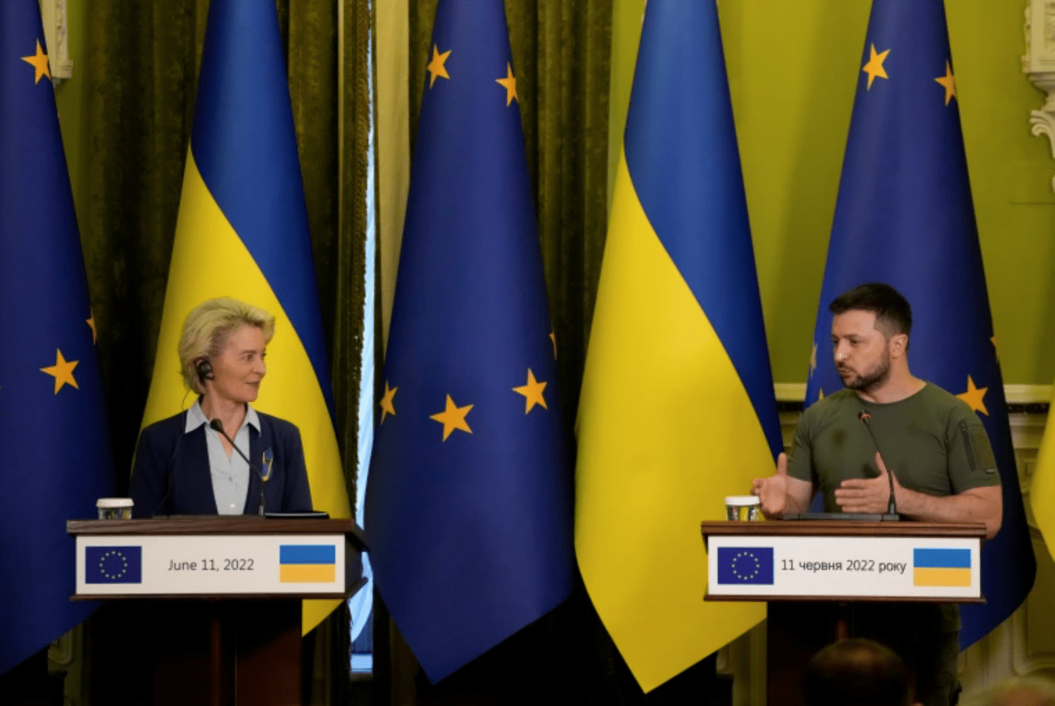 کمیسیون اروپا عنوان نامزدی عضویت در اتحادیه اروپا را به اوکراین و مولداوی اعطا کرد