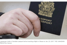تصویر از دولت کانادا برای اعلام زمان انتظار در مراجعه های حضوری برای صدور پاسپورت یک وبسایت آنلاین راه اندازی کرد