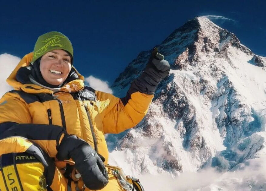 افسانه حسامی فرد اولین بانوی ایرانی فاتح قله کی ۲ مرگبارترین قله جهان شد