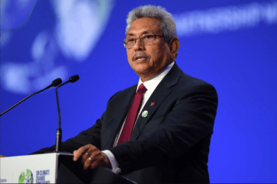 رئیس جمهور سریلانکا ساعاتی پیش از موعد استعفا از کشور فرار کرد و به مالدیو رفت