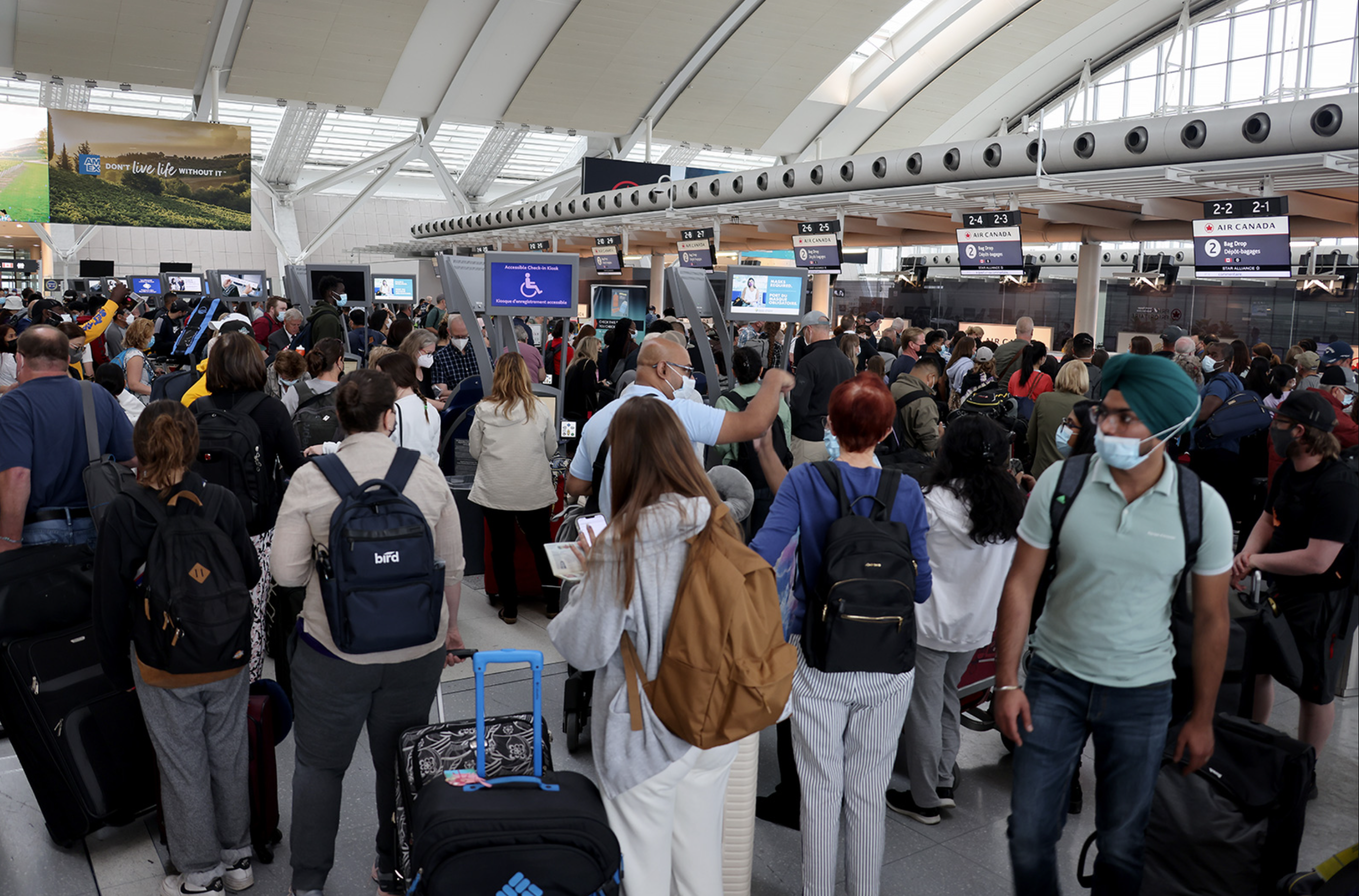 فرودگاه پیرسون تورنتو از نظر تاخیر به عنوان بدترین فرودگاه جهان رتبه بندی شد