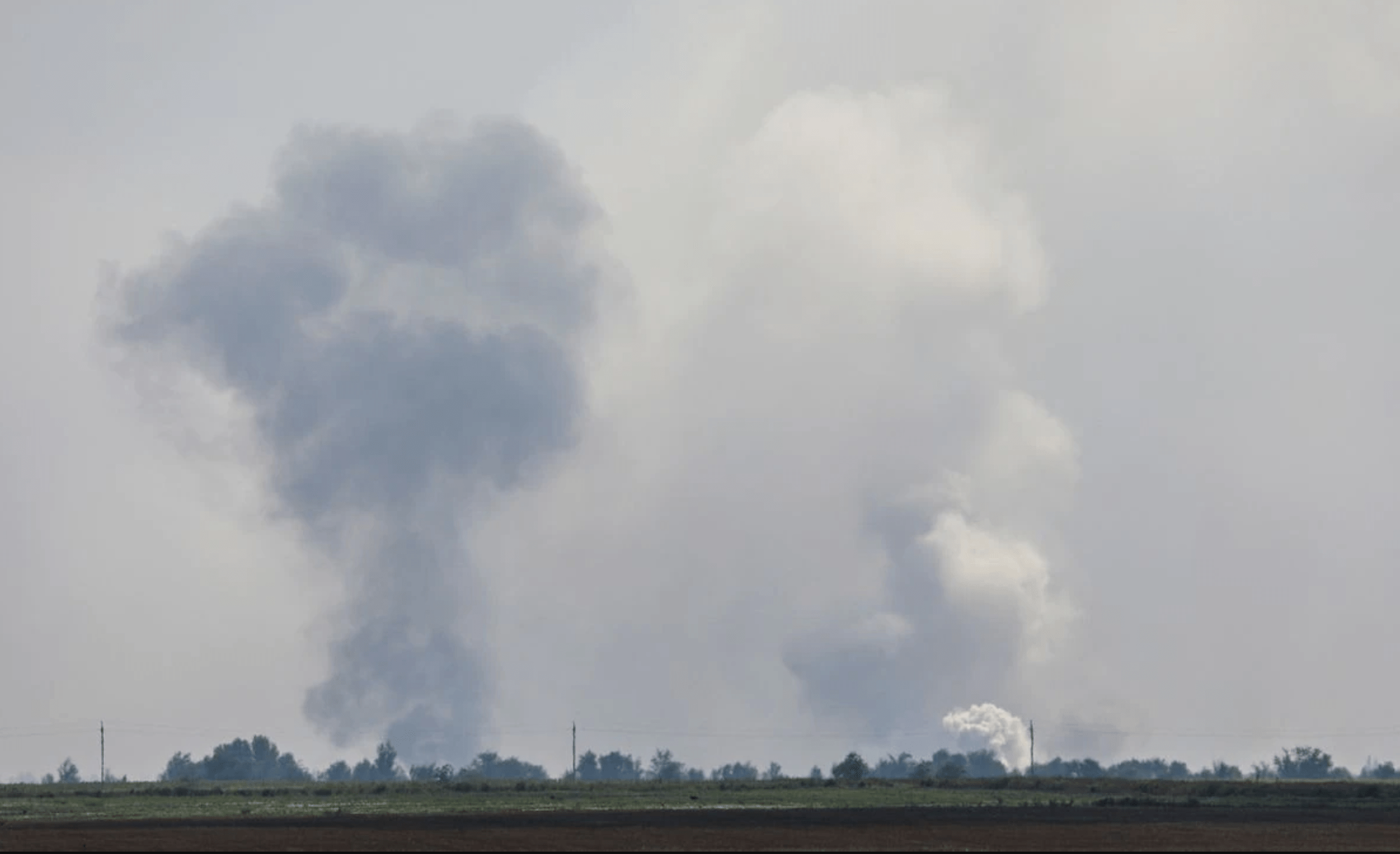 انفجار در پایگاه روسیه در شبه جزیره کریمه نشان از احتمال حمله اوکراین است