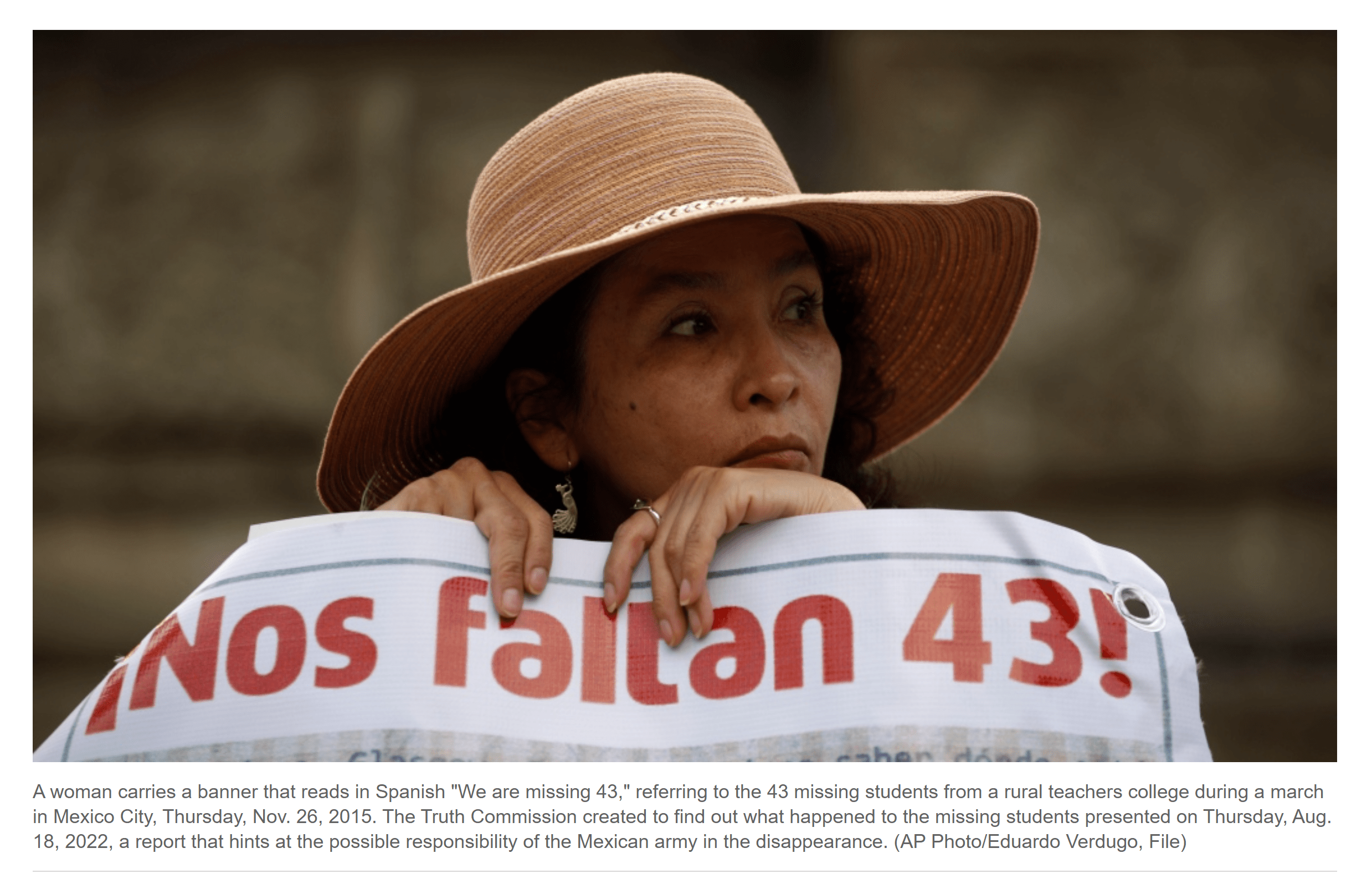 مکزیک دادستان کل سابق را در ارتباط با ناپدید شدن 43 دانشجو دستگیر کرد