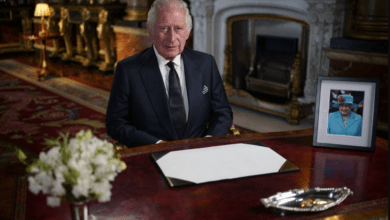 تصویر از مراسم کانادایی برای اعلان جلوس شاه چارلز سوم بر تحت سلطنت روز یکشنبه برگزار می شود