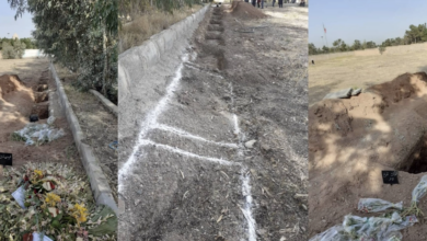 تصویر از ایران: دیوارهای برافراشته شده در اطراف قبرهای قربانیان قتل عام‌های ۶۷ نشان دهنده نیاز فوری به تحقیقات بین المللی است