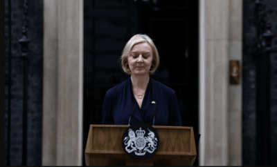 لیز تراس، نخست وزیر انگلستان استعفا داد