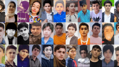تصویر از نقض فاحش حقوق کودکان در اعتراضات سراسری ایران