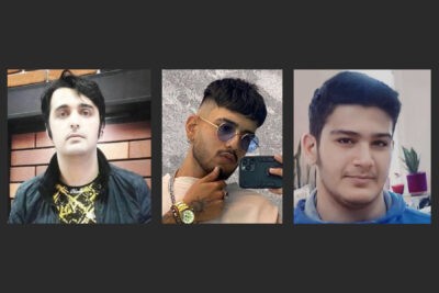 جواد روحی، مهدی محمدی فرد و عرشیا تکدستان برای آتش زدن کیوسک پلیس محکوم به اعدام شدند