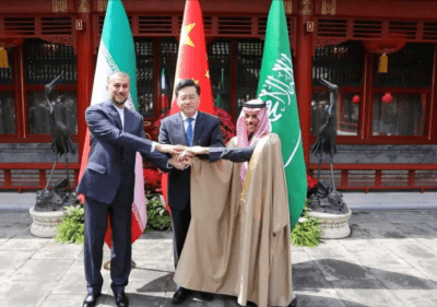 وزیر خارجه ایران با همتای عربستان سعودی در چین برای احیای روابط دیپلماتیک دیدار کرد